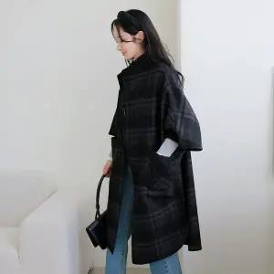 [르포엠][최초가 199,000원][르포엠]듀벨라 핸드메이드 리버시블 롱코트