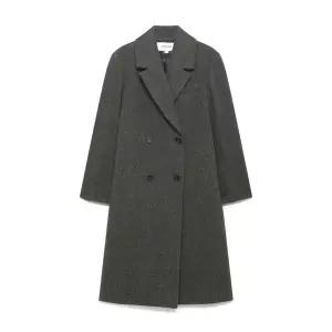 [롯데백화점]나이스클랍 더블 버튼 헤링본 롱 코트 N254MWCA63