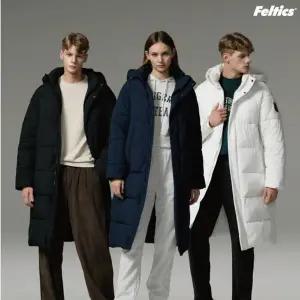 [펠틱스]25FW 남녀공용 롱패딩 (F519)