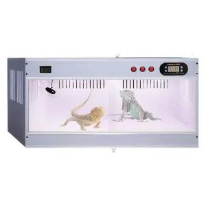 PVC 파충류 사육장 고슴도치 사육통 게코 뱀 보온 햄스터 육지거북 항온 도마뱀