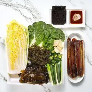 구룡포 황제 과메기 기장 물미역 해초+야채세트 5마리/10마리