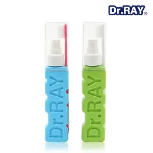 닥터레이 페일블루 퓨어그린 치약칫솔 세트 x 2개 여행용 사무실 칫솔치약 답례품