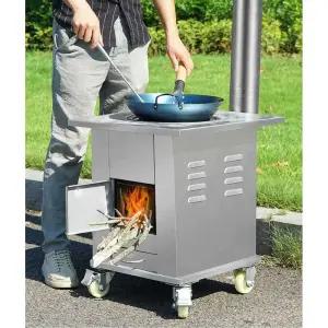 가마솥 화로대 솥단지 캠핑 장작 스토브 야외난로