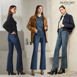 [NS홈쇼핑]맥스튜어트 여성 소프트 브러쉬 웜기모 데님 3종[35632398]