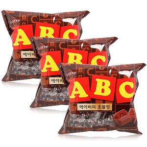 롯데제과 6000 ABC초콜릿 x 3개
