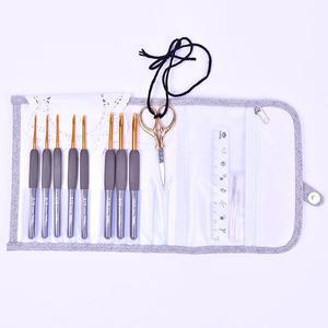 [야나]튤립 에티모 그레이 프리미엄 모사용 코바늘 세트 (골드가위)[TEG-002]