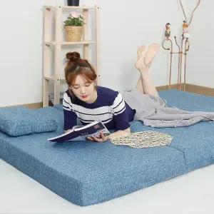 슬릭스 13cm 고밀도 메모리폼 접이식매트리스 3단매트리스