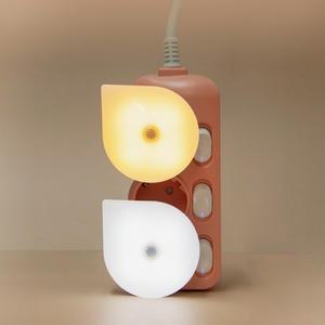 룸인커머스 LED 콘센트형 퐁퐁 취침등 수면무드등 인테리어등 광센서 모션센서