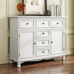 와이드서랍장 북유럽 엔틱 우드 와이드 현관 원목 거실 서랍장