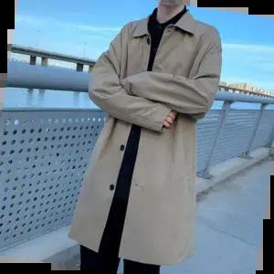 남자겨울코트 남자 트렌치 롱 코트 외투 가을 자켓 잠바 2컬러