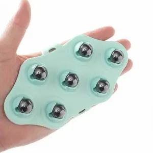 민트 마사지 장갑 지압볼 마사지볼 셀프 마사지스틱 (WFIKUCX)