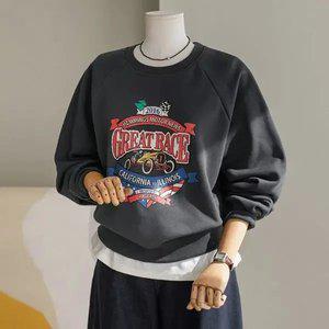 (안나앤플러스) A. 러번 기모 맨투맨[티셔츠D1031N02] 빅사이즈