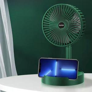 J2K 접이식선풍기 탁상용 3단 사무실 캠핑 소형 핸드폰받침대