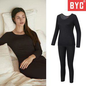 BYC 여성 내의 내복 보디히트 상하의세트 히트텍