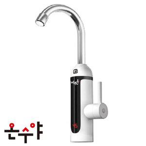 디지털온도표시 온수야 전기 순간온수기 DF-0905 세로형 셀프설치 주방 화장실 탕비실