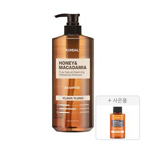 쿤달 네이처 샴푸, 일랑일랑, 1058ml, 1개 + 증정(바디워시, 화이트머스크, 100ml, 1개