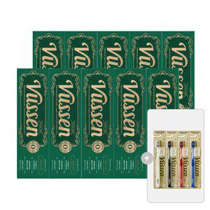 뷰센 O 구취케어치약 120g 10개+더블와이드 칫솔 4입