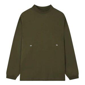 [지이크] [STEIN GARTEN] 코튼 오버핏 모크넥 티셔츠 카키 (PHIBH8902)