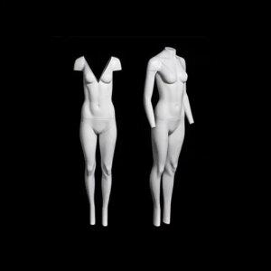 퍼니스킨 국내직영 고급 누끼 고스트 3D입체 여자 전신마네킹