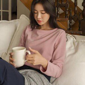 [JUST BETTER] 니콜 보트넥 긴팔티