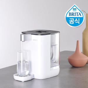 브리타 온정수기 큐브 화이트 4L +  기본필터 1입