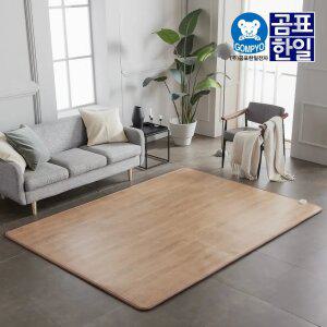 곰표한일 탄소 온돌마루 전기매트 카페트매트 전기장판 거실용 침실용