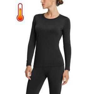 기모 여성 발열내의 여성내복 상의