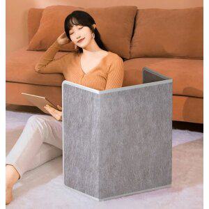 J2K 발난로 파티션히터 히팅패드 접이식 초슬림 사무실