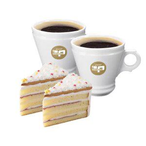 [파스쿠찌] 아메리카노(R) 2잔+오! 마이 트리(조각) 2개