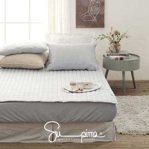 플로라 마일드 고정밴딩 수피마코튼 60수 침대패드 3컬러