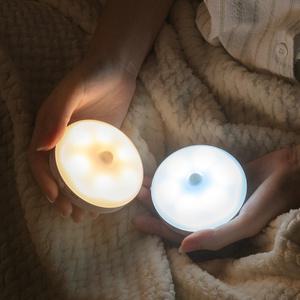 모락 넬리 LED 원형 회전 무선 현관 센서등 MR-NELLI07