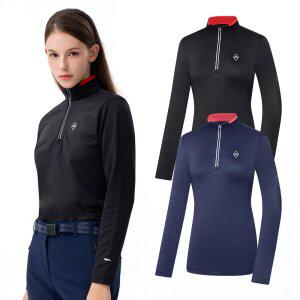 콜핑 여성 등산 긴팔 반집업 티셔츠 보온 통기성 2144TK304W
