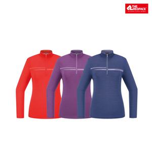 [레드페이스 본사] 멜란케이시우먼짚티셔츠 REWFTSSBE051