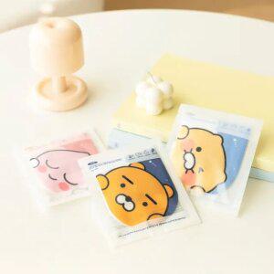 카카오프렌즈 스팀 온열 수면안대 아이마스크 30매세트  춘식이 라이언 어피치 눈찜질