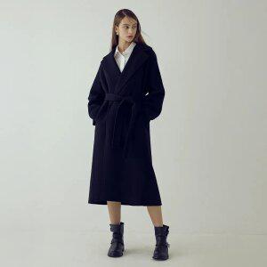 나이스클랍 롱 벨티드 코트 X256MWCA42