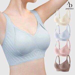 슬림 미니마이저 브라 노와이어 부유방 커버 스키니 라인