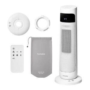 홈리아 스탠드형 무소음 PTC 온풍기 가정용 거실 전기히터 난방기