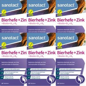 자노탁트 비오라보 비어헤페 맥주 효모 아연 60정 X 6개