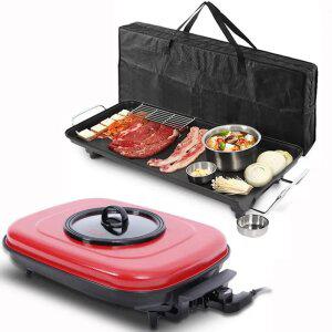 신일 다이아몬드코팅 초대형 와이드 전기그릴 풀세트 모음 풀구성 75cm 전기 불판