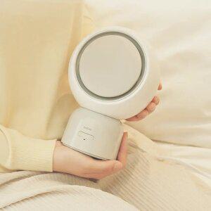 우주 사무실 가정 학교 캠핑 욕실 스탠드 탁상용 듀얼 미니팬 저소음 회전 온풍기