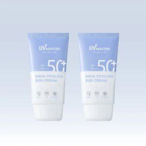 [2개]유브이 마스터 아쿠아 쿨링 선크림 50ml
