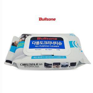 [펀아이템]블스원 차량용 크리너티슈 찌든때제거 세정티슈70매 아기물티슈 물티슈 두꺼운물티슈 천연물티슈