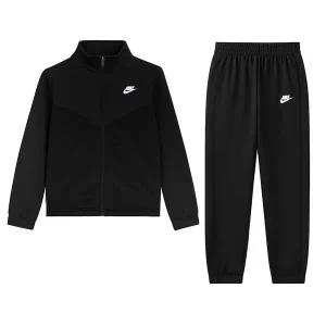 [나이키] 키즈 NSW 플리스 기모 아동 주니어 트레이닝 세트 운동복 츄리닝 블랙 FD3067-010