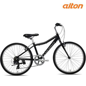 2025 알톤 퓨리어스 24인치 시마노7단 초등학생 경량 알루미늄 하이브리드 자전거 무료 완조립