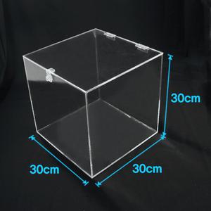 5mm 경첩형 아크릴상자 30x30x30cm