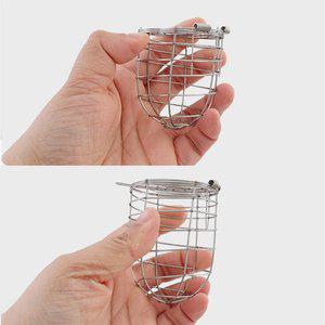 [머털낚시]고강도 스텐 카고망 카고통 자작용 소 중 대 맨카고 집어통 줄카고 미끼통