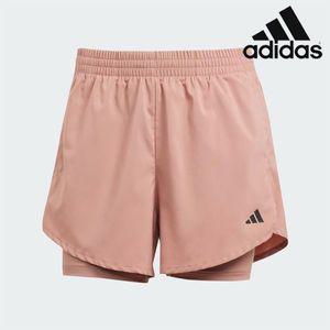 [하프클럽/아디다스]아디다스 여성 반바지 /D15- JN1365 / 우먼스 에어로레디 미니멀 투인원 쇼츠