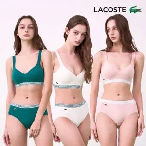 라코스테 스포츠 브라 팬티 3+3종