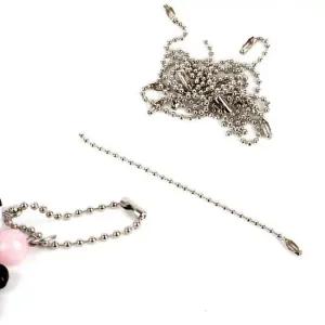 군번줄 10개입 군번줄 구슬줄 볼체인 실버군번줄 키링군번줄