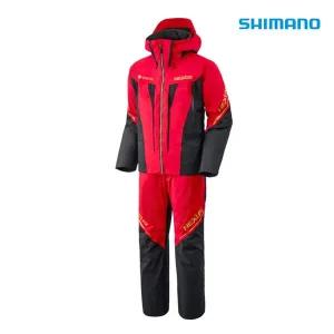 [시마노]윤성 시마노 고어텍스 테크노 레이어드슈트 세트 RT-133Y 레드 바다 갯바위 낚시복 방수 투습